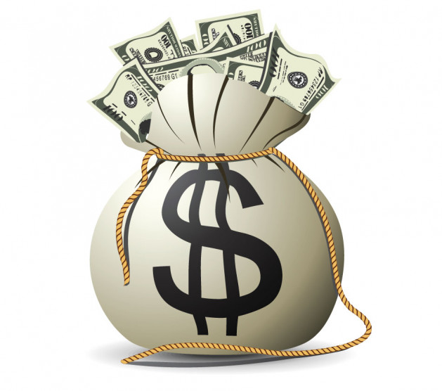 Cash bag of money52258581